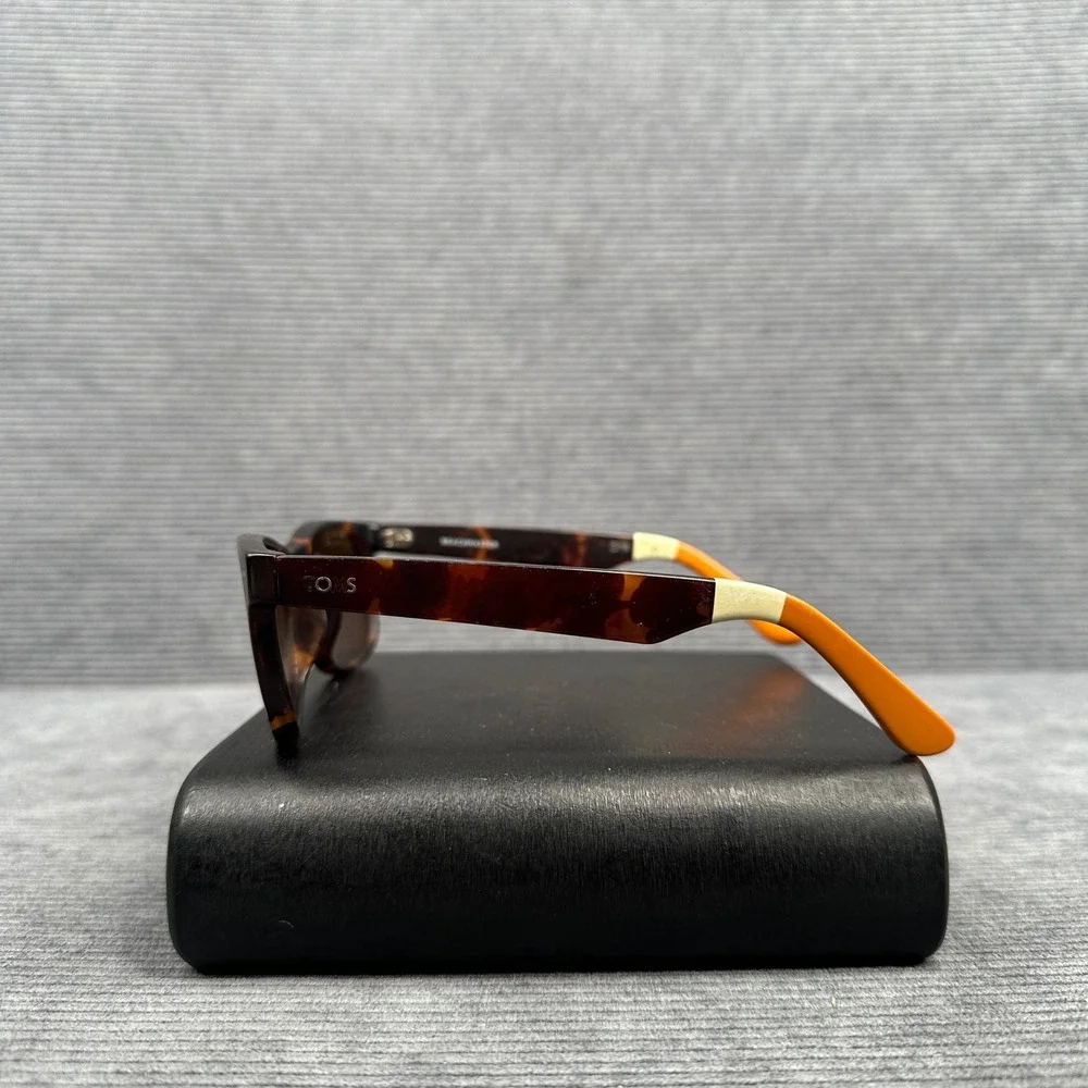 TOMS Beachmaster Tortoise Polarized y2k Sunglasses S001U-007-04P Brown Lens vtg